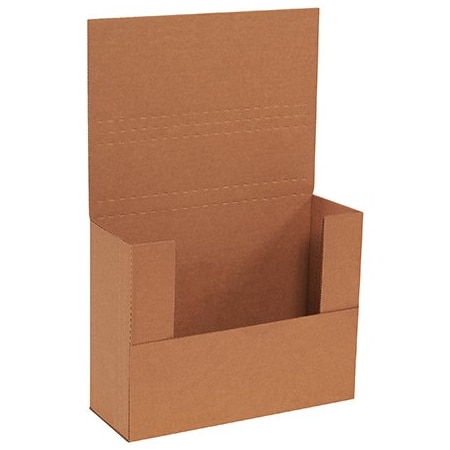 Bsc Preferred 11 1/8 x 8-5/8 x 4'' Kraft Easy-Fold Mailers, 50PK BUY00017191